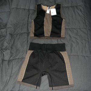 biker short set